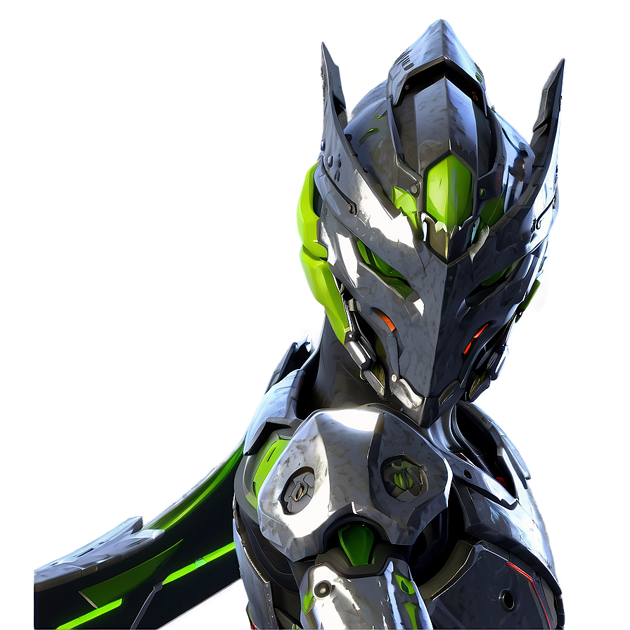 Chrome Genji Skin Png Kwm47