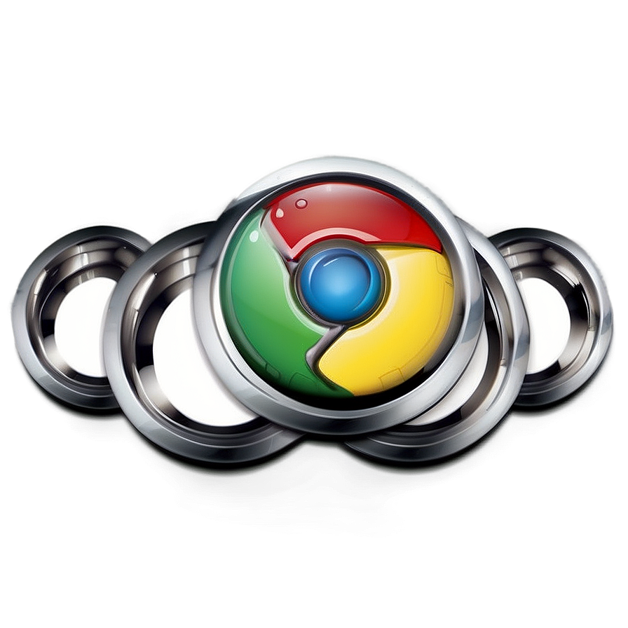 Chrome Icon Glossy Png Qjp