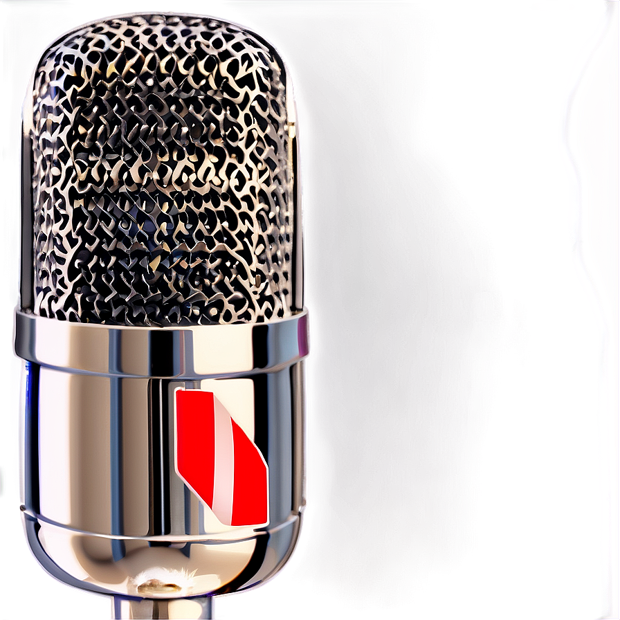 Chrome Radio Microphone Png Dvo