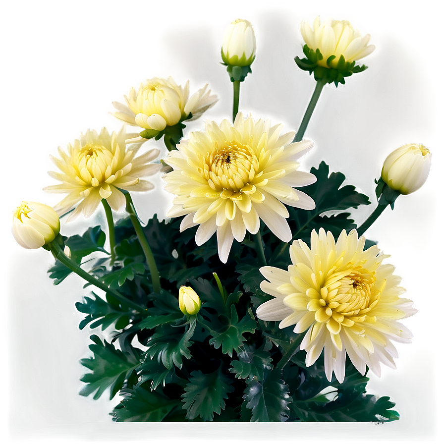 Chrysanthemum Edible Variety Png Oaw83