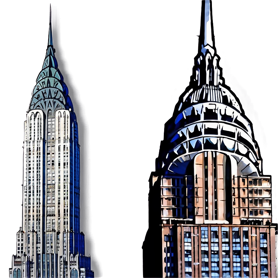 Chrysler Building And Empire State Png 06252024