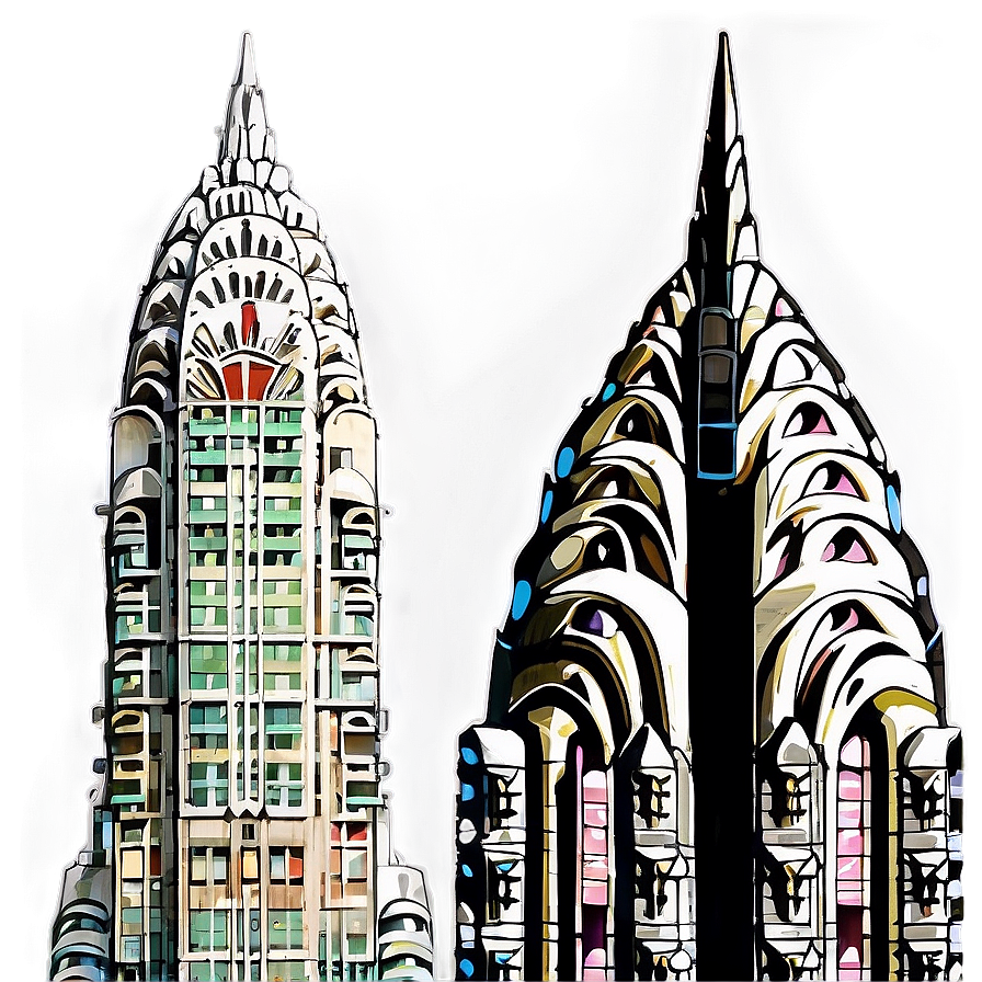 Chrysler Building Architecture Detail Png Wtf96