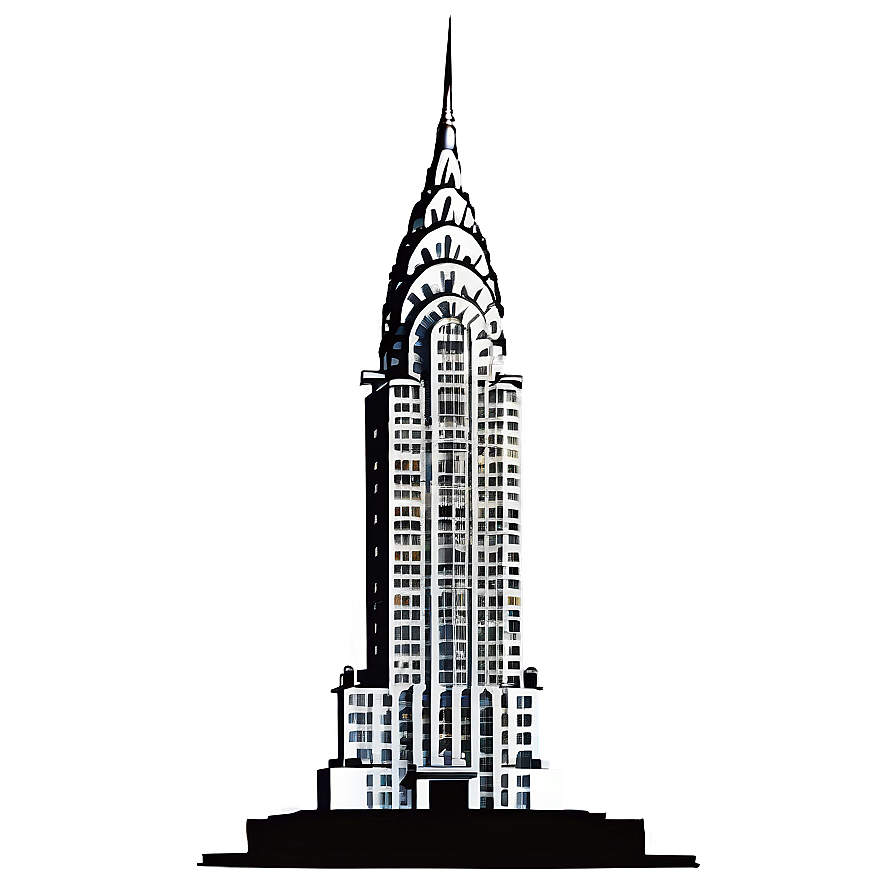 Chrysler Building Artistic Impression Png Uur