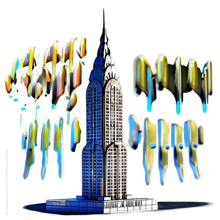 Chrysler Building Detailed Architecture Png Dhg11