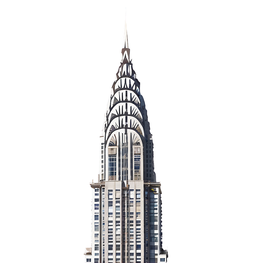 Chrysler Building In Fog Png 06252024