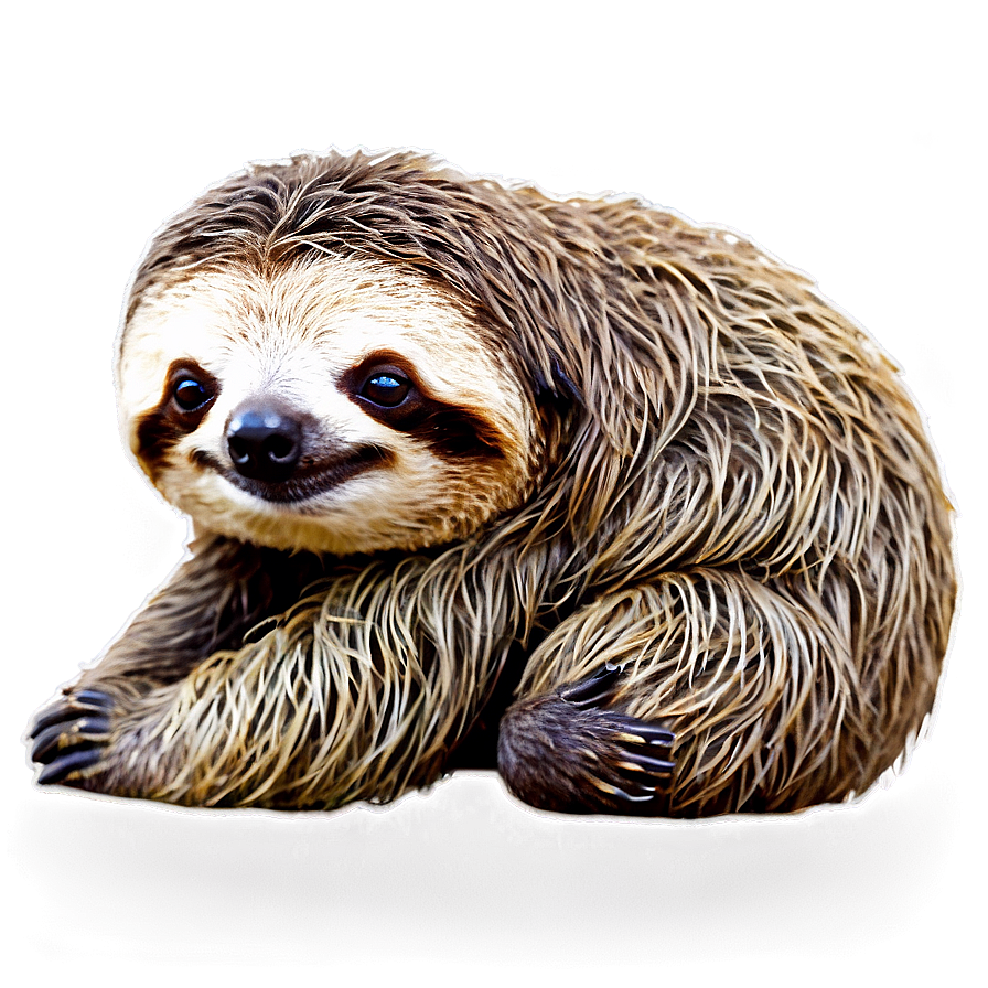 Chubby Sloth Png 06112024