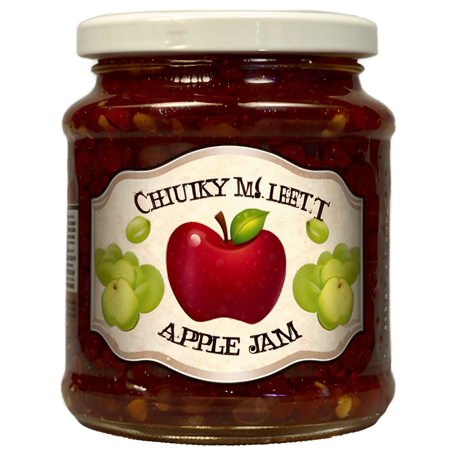 Chunky Apple Jam Png Sli