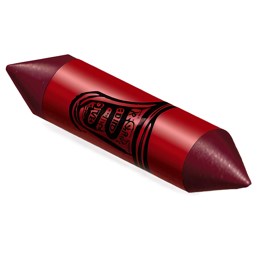 Chunky Red Crayon Png 96