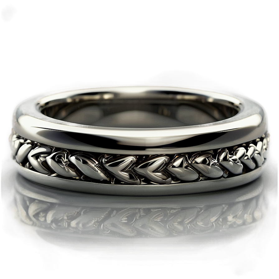 Chunky Silver Ring Png 66