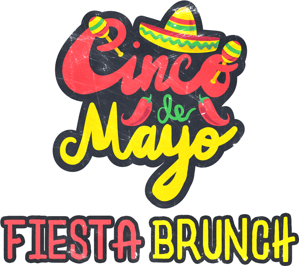 Cincode Mayo Fiesta Brunch Graphic