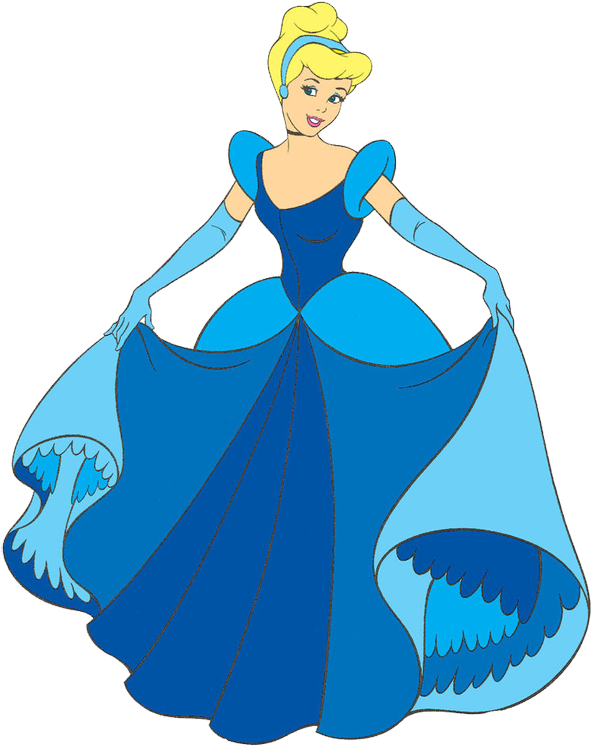 Cinderella Classic Blue Ballgown