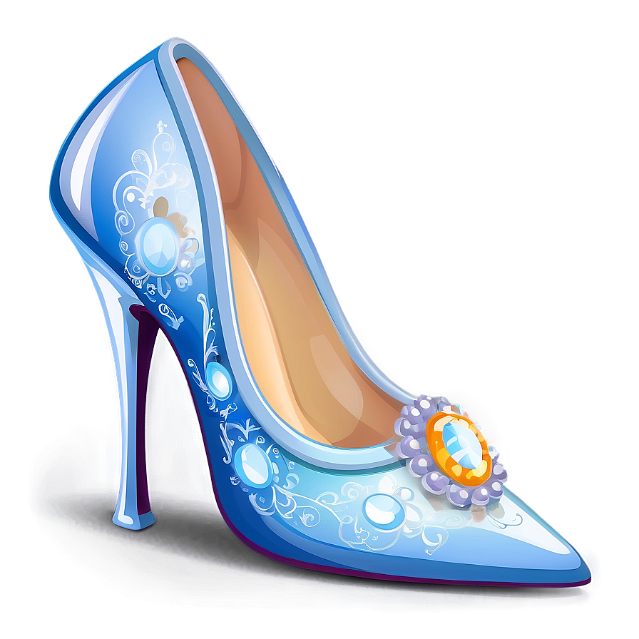 Cinderella Shoe Illustration Png Jmb