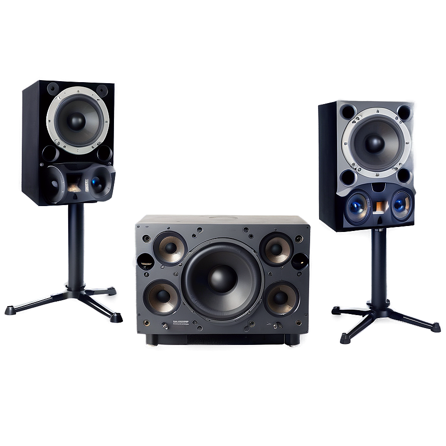 Cinema Surround Sound System Png Ilv29