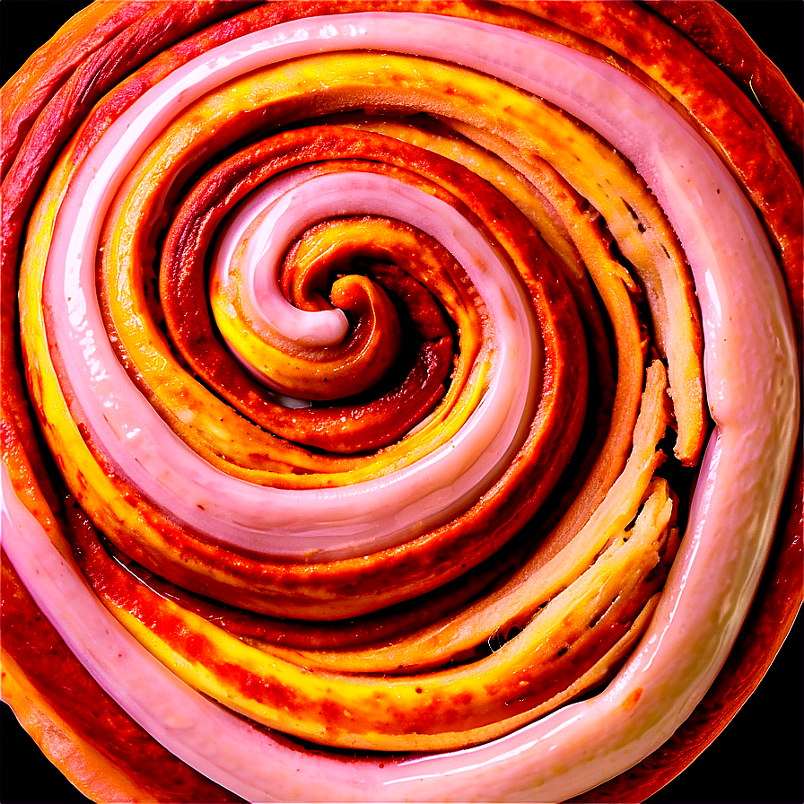 Cinnamon Roll Pastry Swirl Png Dlu97