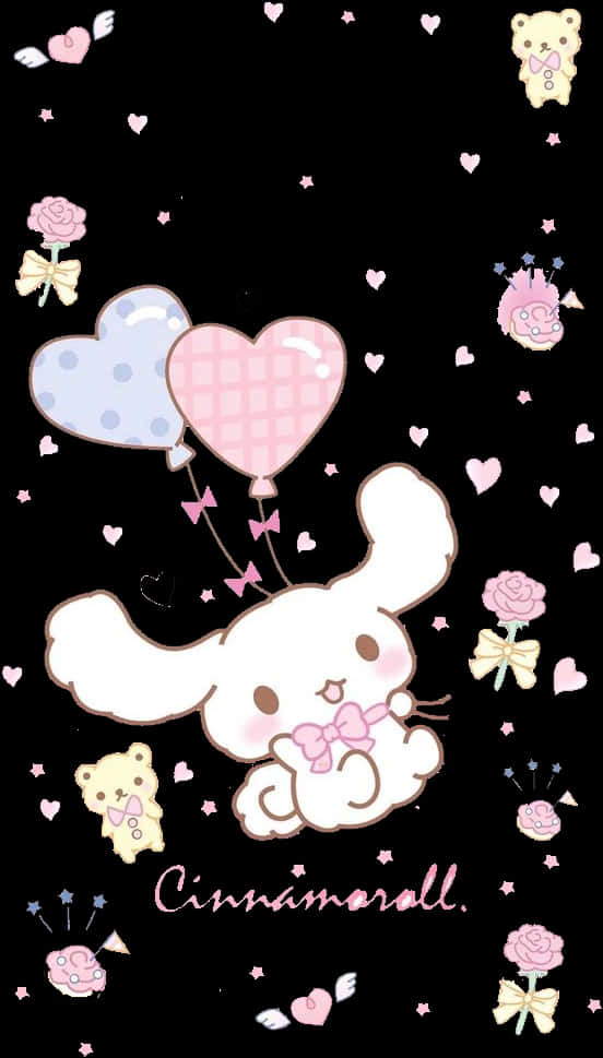 Cinnamoroll Heartsand Stars