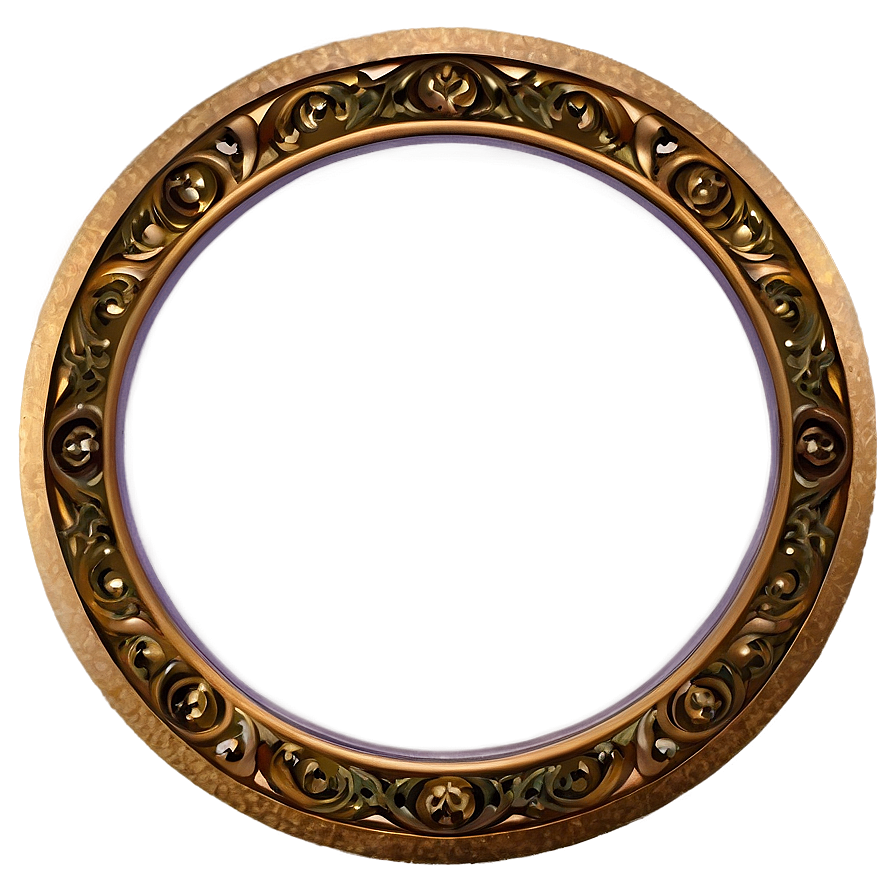 Circle Frame Template Png 63