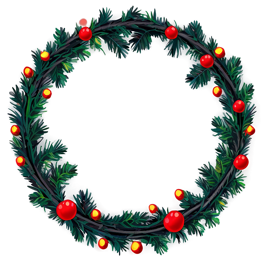 Circle Garland Png 05242024