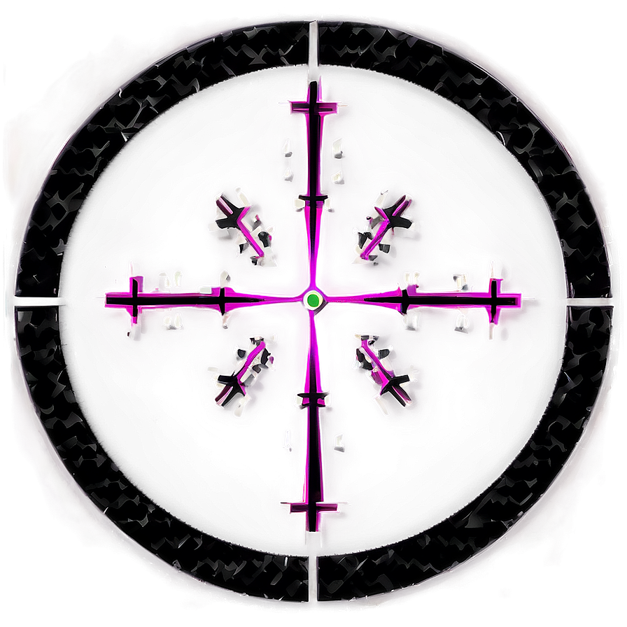 Circle With Crosshair Png Eev66