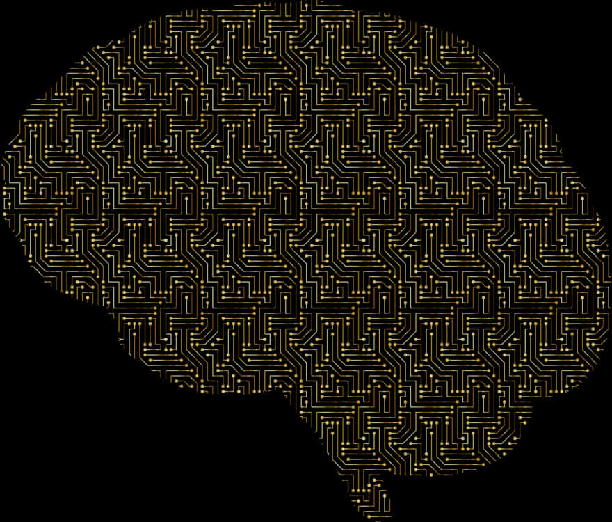 Circuit Brain Illustration