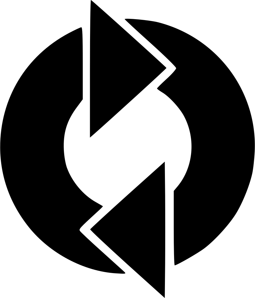 Circular Arrow Icon Black