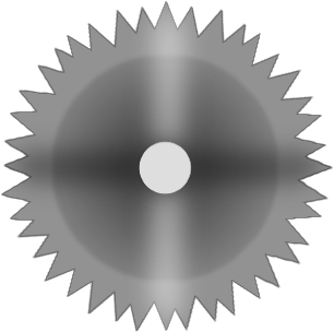 Circular Saw Blade Graphic