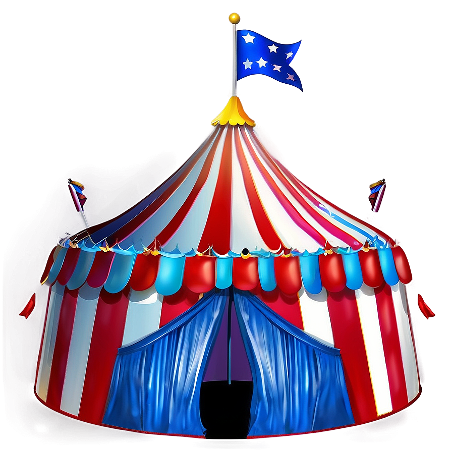 Circus Carnival Tent Png Kjp13