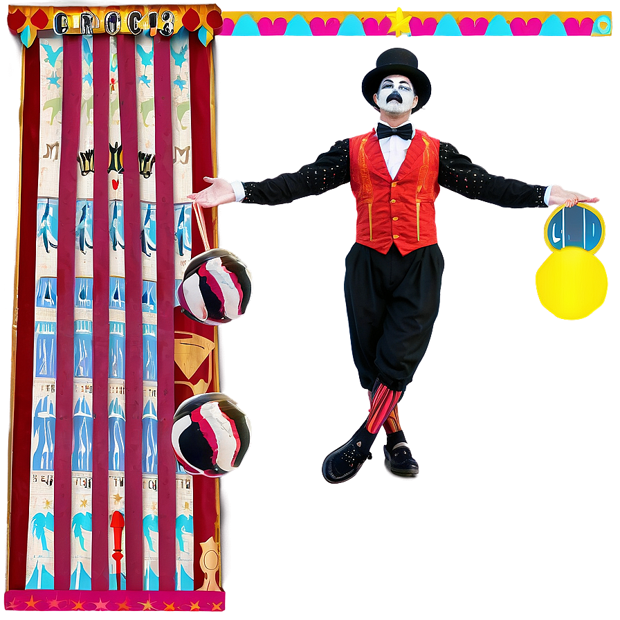 Circus Juggler Png 06122024