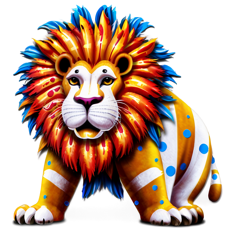 Circus Lion Png 06122024