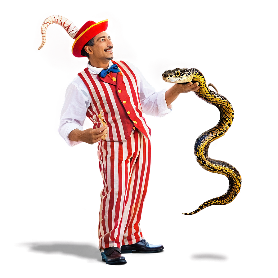 Circus Snake Charmer Png Pwc