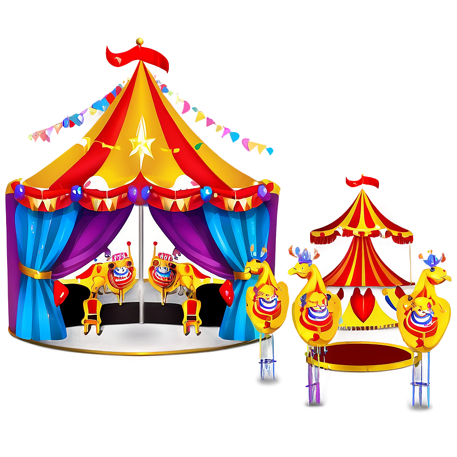 Circus Tent Flyer Background Png Jon