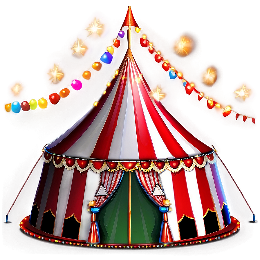 Circus Tent With Lights Png 06132024