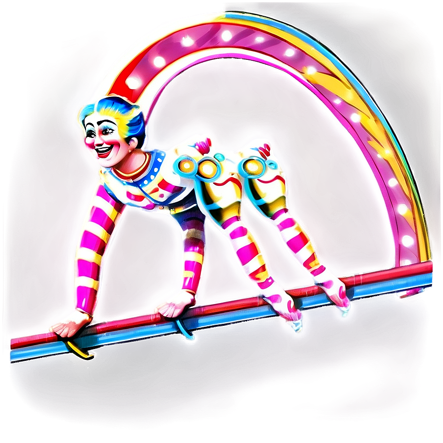 Circus Tightrope Walker Png Qng