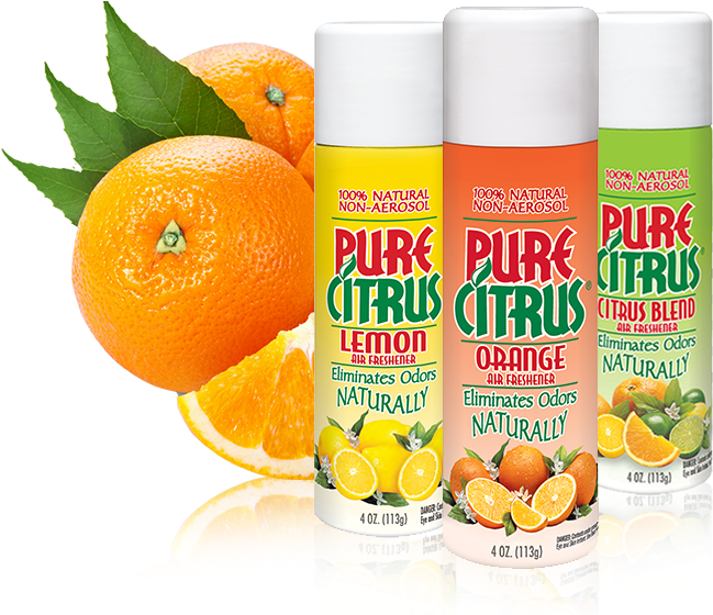 Citrus Air Fresheners Product Display