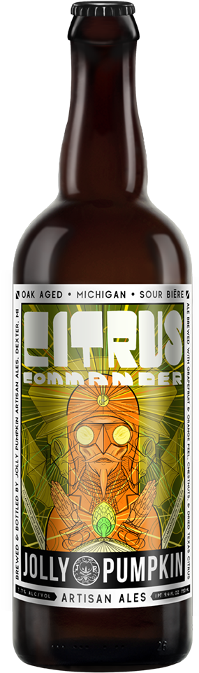 Citrus Commander Artisan Ale Bottle