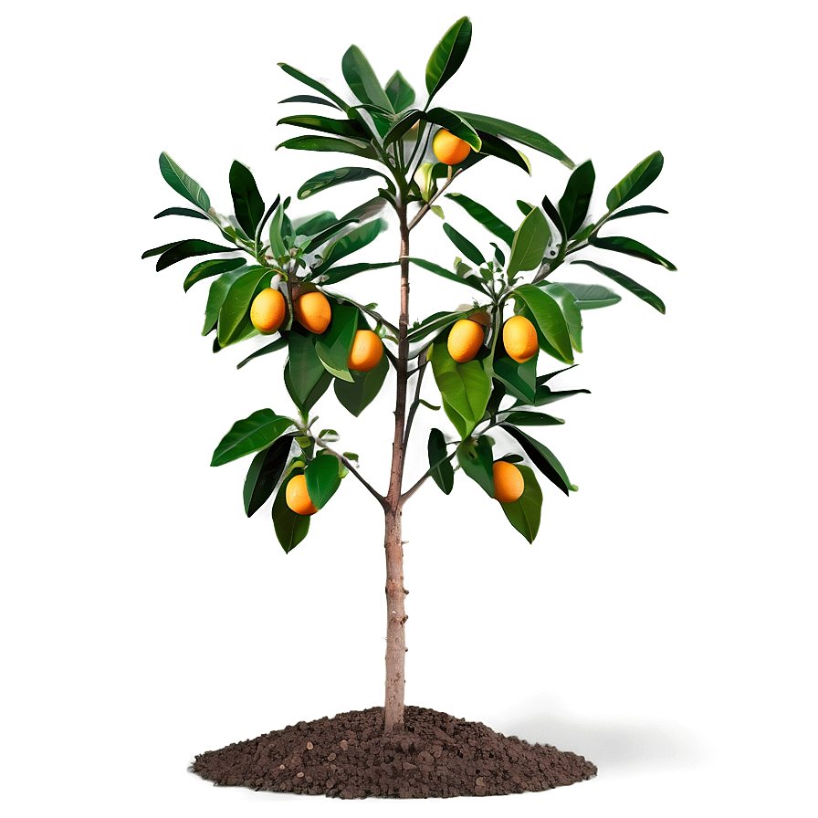 Citrus Tree Sapling Png 06242024