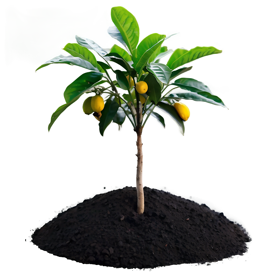 Citrus Tree Sapling Png 69