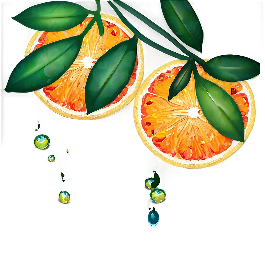 Citrus Twist Decoration Png 06242024