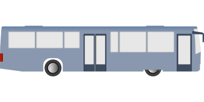 City Bus Side View Graphic