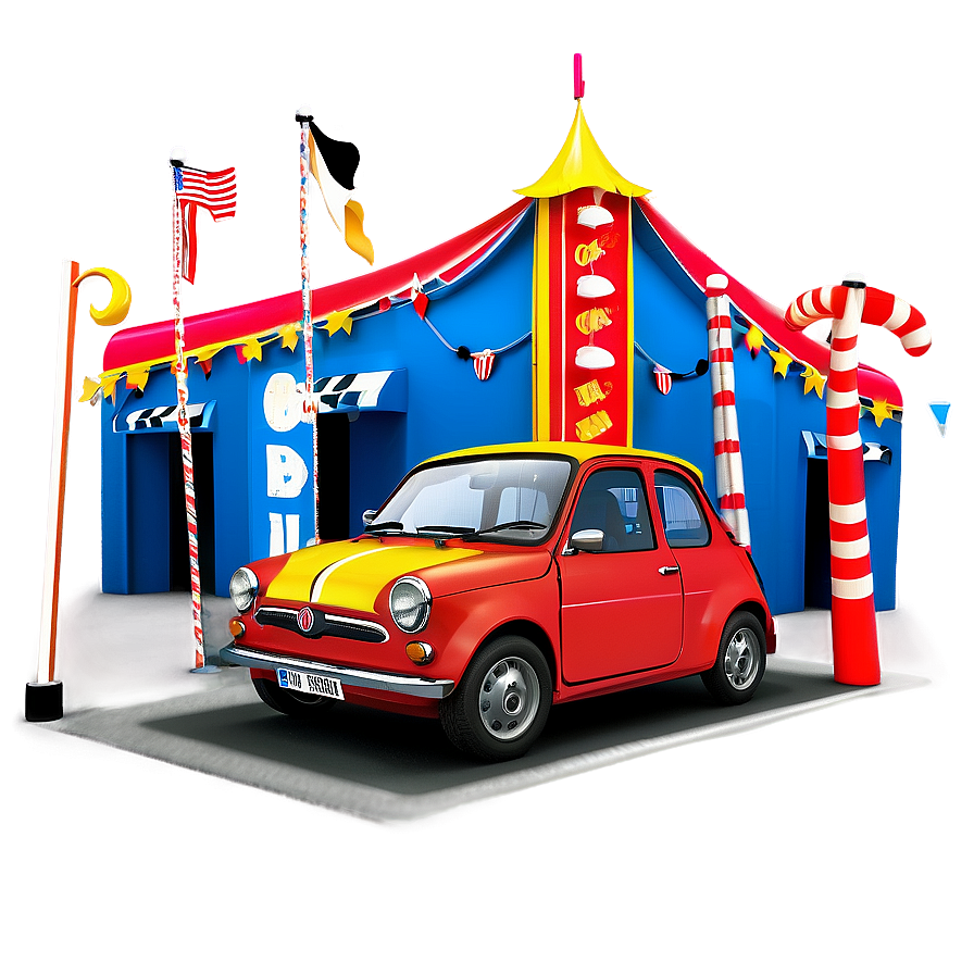 City Car Circus Png Dxe20