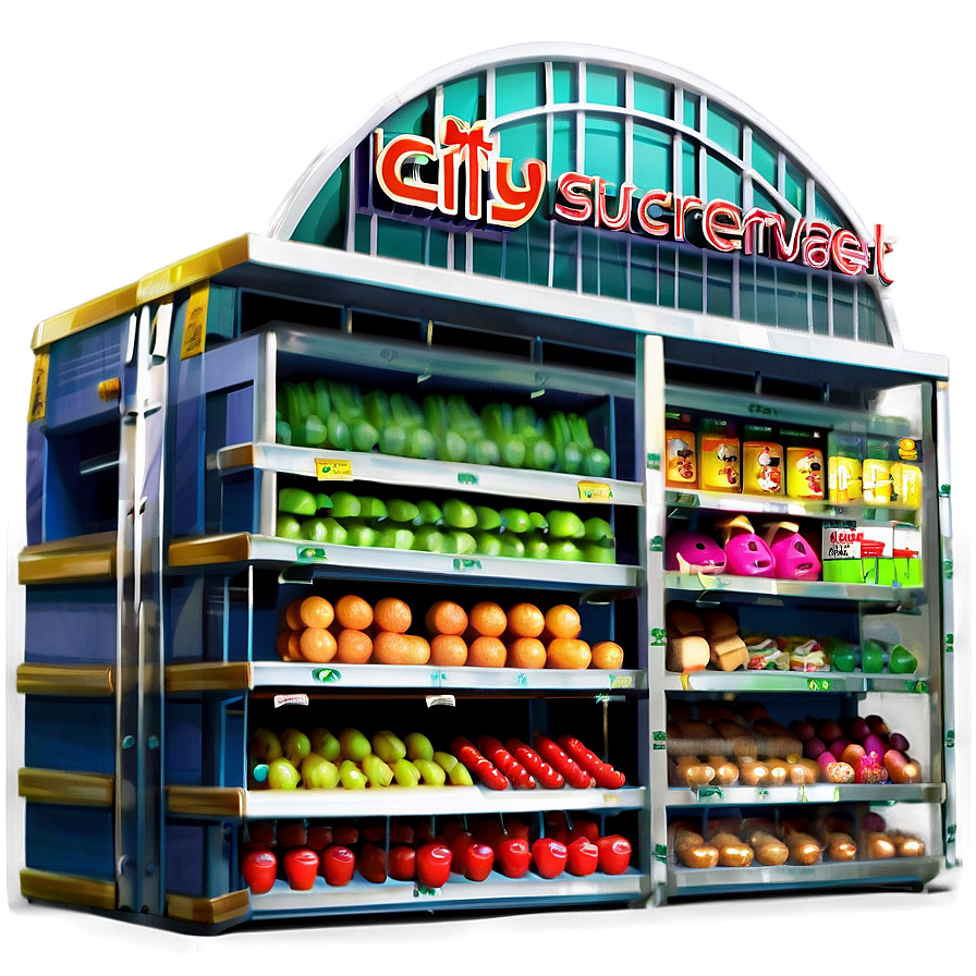 City Center Supermarket Png Qev80