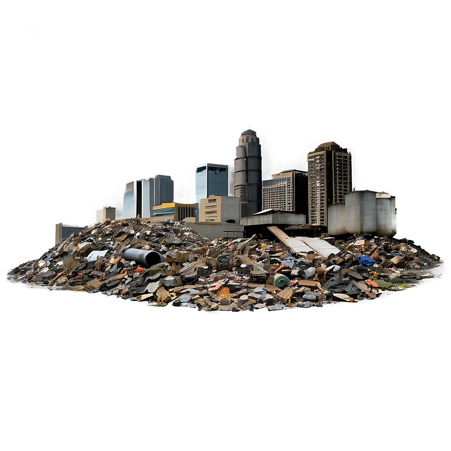 City Dump Landscape Png Ono