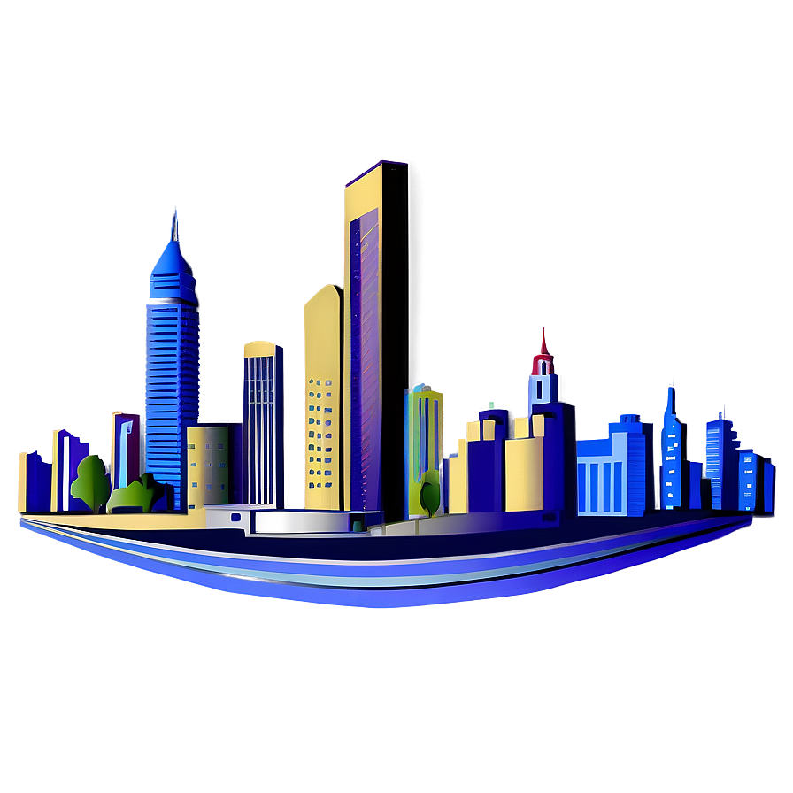 City Skyline Png 05032024