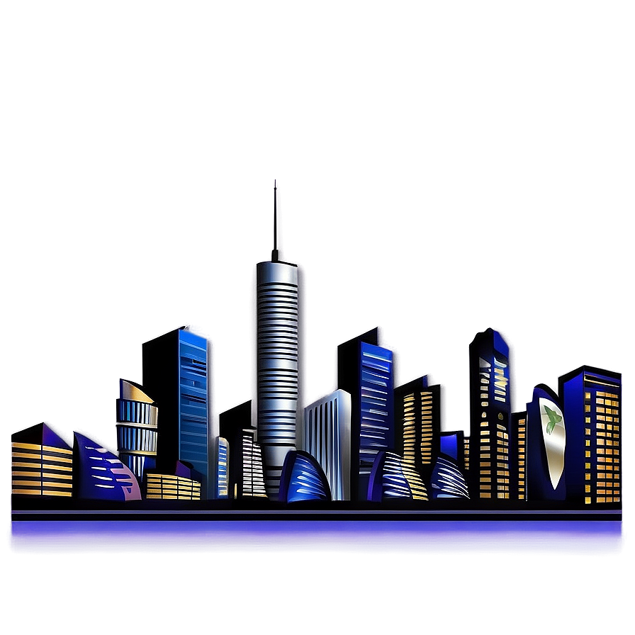 City Skyline Png Vds