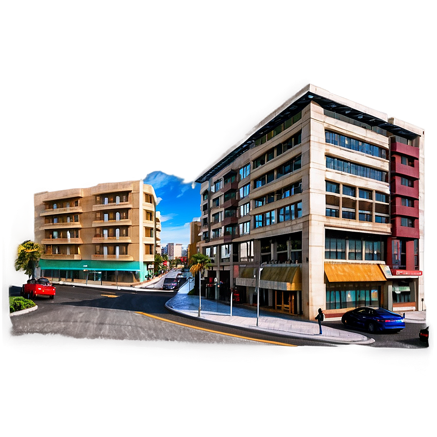 City Street View Png Oul94