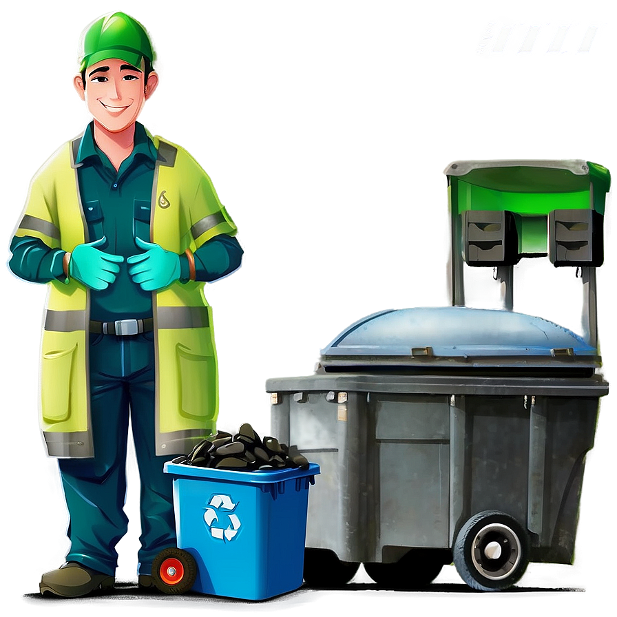 City Waste Collection Png Bwq32