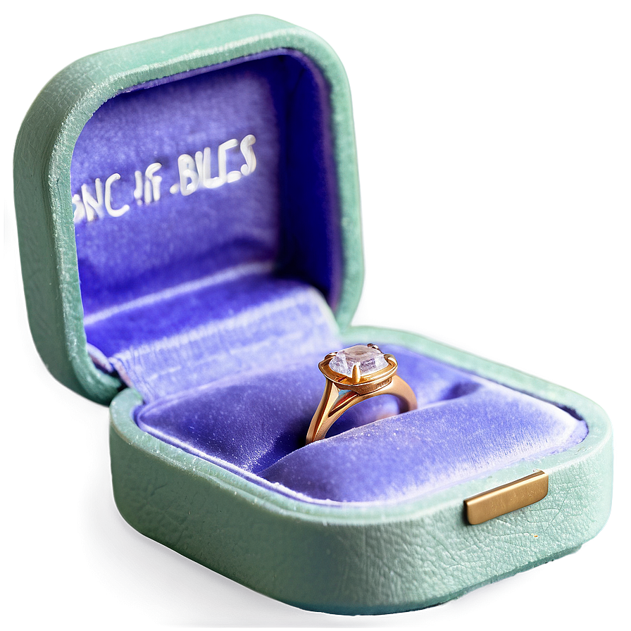 Clamshell Ring Box Png Yma49