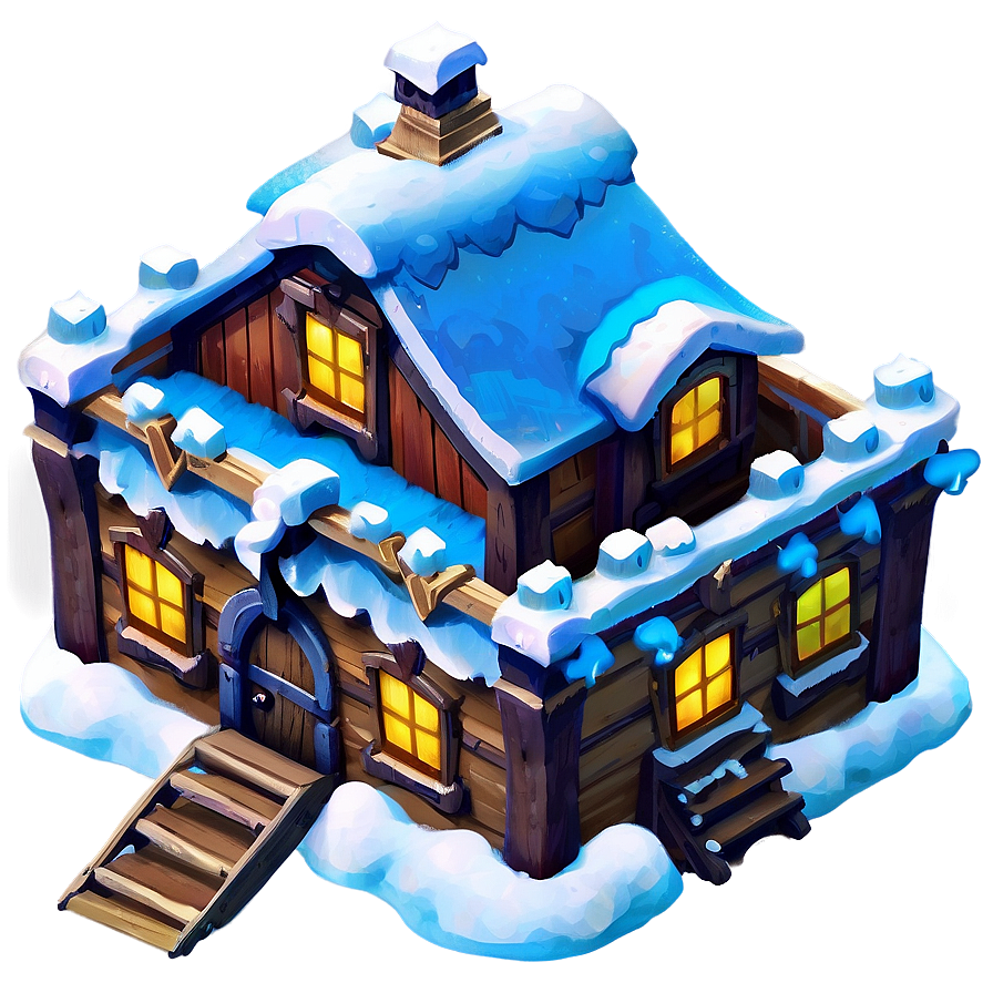 Clash Of Clans Winter Theme Village Png 06252024