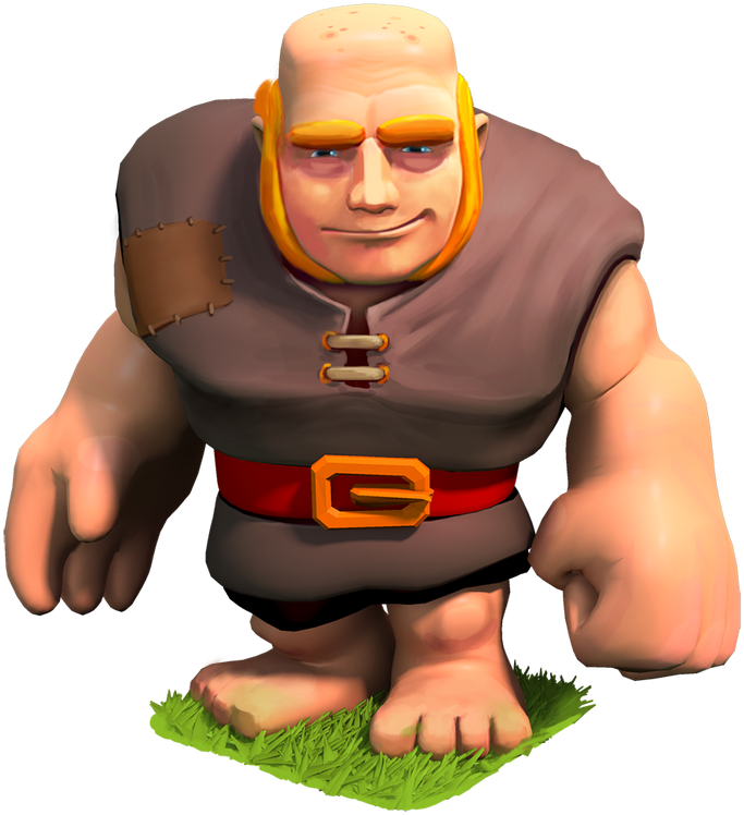 Clashof Clans Giant Character