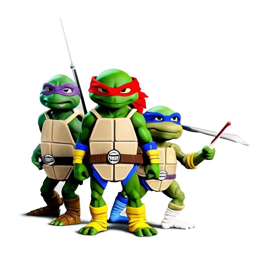 Classic 1987 Tmnt Team Png Rfk