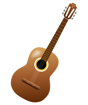 Classic Acoustic Guitar Illustration